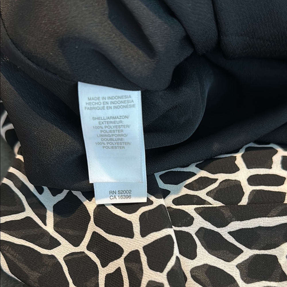 Liz Claiborne Black and White Midi Skirt - Picture 7 of 7